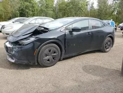 Toyota salvage cars for sale: 2024 Toyota Prius Prime SE