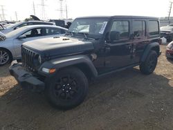 Salvage cars for sale at Elgin, IL auction: 2020 Jeep Wrangler Unlimited Sport