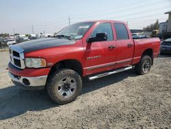 Salvage cars for sale from Copart Eugene, OR: 2005 Dodge RAM 2500 ST