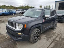 Salvage cars for sale at Duryea, PA auction: 2015 Jeep Renegade Limited