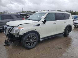 Nissan salvage cars for sale: 2017 Nissan Armada Platinum