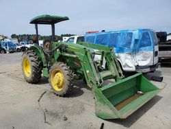 Salvage trucks for sale at Lumberton, NC auction: 2022 John Deere 5045E