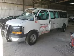 Salvage trucks for sale at Des Moines, IA auction: 2021 Chevrolet Express G3500 LS