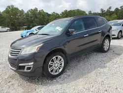 Salvage cars for sale at Houston, TX auction: 2014 Chevrolet Traverse LT