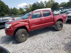 Salvage cars for sale at Madisonville, TN auction: 2005 Toyota Tacoma Double Cab