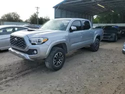 Salvage cars for sale at Midway, FL auction: 2021 Toyota Tacoma Double Cab