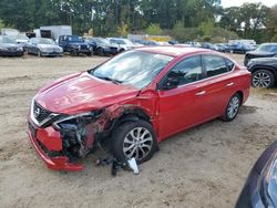 Nissan salvage cars for sale: 2018 Nissan Sentra S