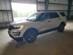 Ford salvage cars for sale: 2017 Ford Explorer Sport