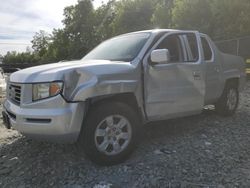 Honda salvage cars for sale: 2006 Honda Ridgeline RTL