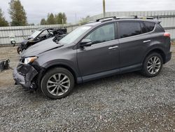 Salvage cars for sale at Arlington, WA auction: 2017 Toyota Rav4 Limited