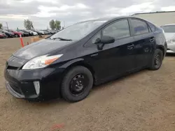 Salvage cars for sale at Rocky View County, AB auction: 2014 Toyota Prius