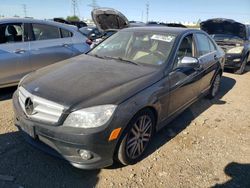 Mercedes-Benz salvage cars for sale: 2009 Mercedes-Benz C 300 4matic