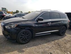 Salvage cars for sale at Hillsborough, NJ auction: 2014 Infiniti QX60