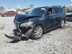 Salvage cars for sale from Copart Hueytown, AL: 2011 Infiniti QX56