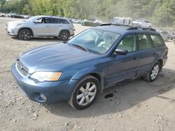 Salvage cars for sale at Marlboro, NY auction: 2006 Subaru Legacy Outback 2.5I