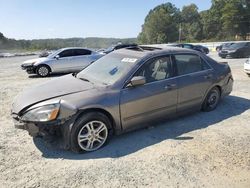 Salvage cars for sale at Concord, NC auction: 2006 Honda Accord EX