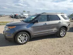 Salvage cars for sale at Houston, TX auction: 2012 Ford Explorer XLT