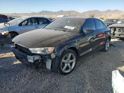 Salvage cars for sale at Magna, UT auction: 2016 Audi A3 Premium