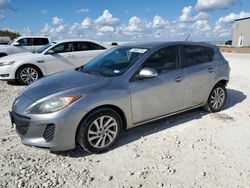 Salvage cars for sale at Taylor, TX auction: 2012 Mazda 3 I