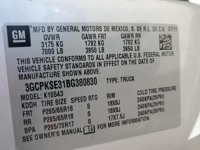 2011 Chevrolet Silverado K1500 LT