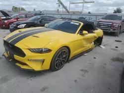 Salvage cars for sale at Kansas City, KS auction: 2018 Ford Mustang