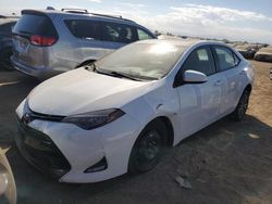 Toyota Vehiculos salvage en venta: 2017 Toyota Corolla L