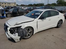 Salvage cars for sale at Wilmer, TX auction: 2023 Infiniti Q50 Sensory