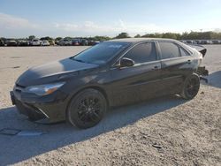 Salvage cars for sale at San Antonio, TX auction: 2017 Toyota Camry LE