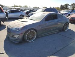 Salvage cars for sale from Copart Sacramento, CA: 2016 Hyundai Genesis Coupe 3.8 R-Spec