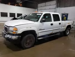 Salvage trucks for sale at Blaine, MN auction: 2004 GMC Sierra K2500 Heavy Duty