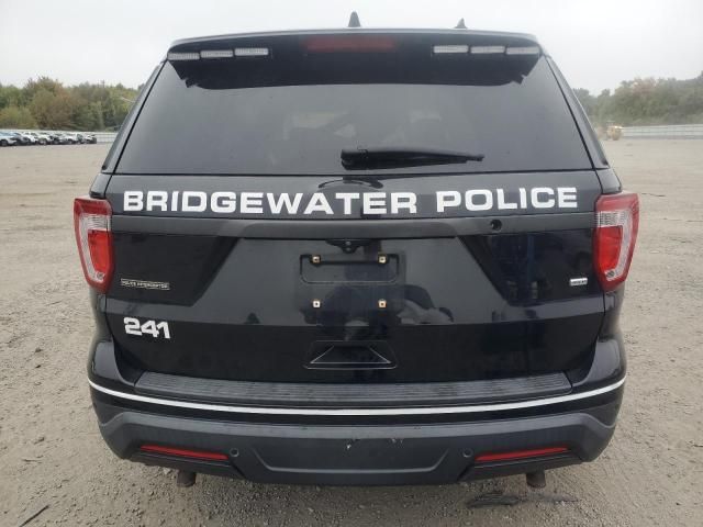 2018 Ford Explorer Police Interceptor