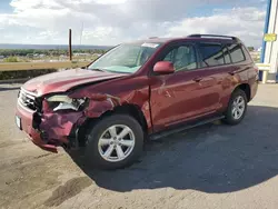 2010 Toyota Highlander en venta en Albuquerque, NM