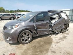 Salvage vehicles for parts for sale at auction: 2011 Toyota Sienna Sport