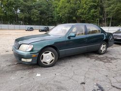 Salvage cars for sale at Austell, GA auction: 1999 Lexus LS 400