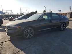 Salvage cars for sale at Wilmington, CA auction: 2023 Honda Accord Hybrid Sport