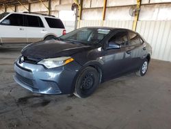 Salvage cars for sale at Phoenix, AZ auction: 2014 Toyota Corolla L