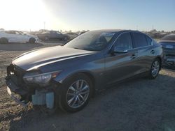 Salvage cars for sale at Sacramento, CA auction: 2014 Infiniti Q50 Base