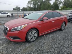 Salvage cars for sale at Gastonia, NC auction: 2016 Hyundai Sonata Hybrid