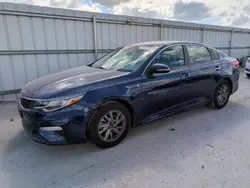 KIA salvage cars for sale: 2019 KIA Optima LX