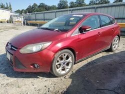 Salvage cars for sale at Savannah, GA auction: 2013 Ford Focus Titanium