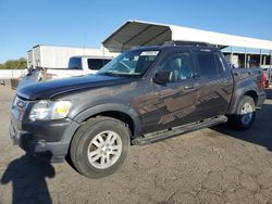 Salvage cars for sale at Fresno, CA auction: 2007 Ford Explorer Sport Trac XLT