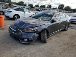 KIA Vehiculos salvage en venta: 2017 KIA Cadenza Premium