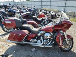 Salvage motorcycles for sale at Chicago Heights, IL auction: 2016 Harley-Davidson Fltru