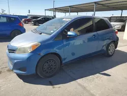 Salvage cars for sale at Anthony, TX auction: 2012 Toyota Yaris