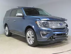 Ford Expedition salvage cars for sale: 2018 Ford Expedition Platinum