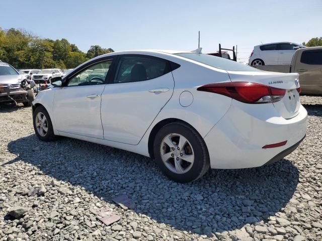 2015 Hyundai Elantra SE