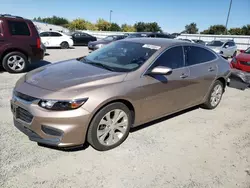 Salvage cars for sale at Sacramento, CA auction: 2018 Chevrolet Malibu Premier