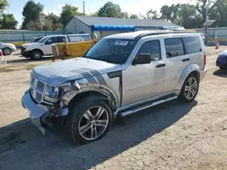 Salvage cars for sale at Wichita, KS auction: 2011 Dodge Nitro Detonator