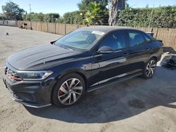 Volkswagen salvage cars for sale: 2020 Volkswagen Jetta GLI