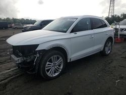 Salvage cars for sale at Windsor, NJ auction: 2018 Audi Q5 Prestige